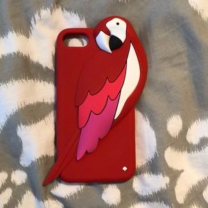 iPhone 7 case | KATE SPADE | parrot silicone